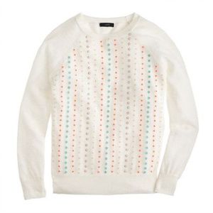 Crew Sweaters J Crew Stacked Sequin Sweater Poshmark
